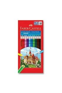 FABER CASTELL KURU BOYA 12'Lİ 1 ADET