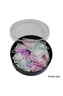 Plastik Ataç Yuvarlak Kutu Küçük