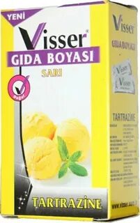 VİSSER GIDA BOYASI SARI 1 ADET
