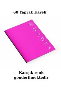 60 Yaprak Defter Kareli A5 Küçük Tek Orta Umut