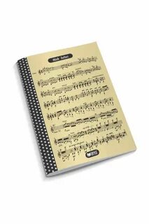 Müzik Defteri Büyük 20 Yaprak Karton Kapak Umut