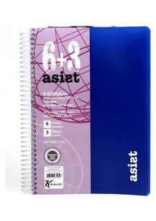 Ayraçlı Defter 6+3 Pp Kapak 270 Yaprak