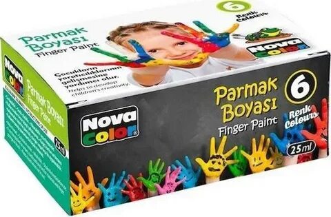 NOVA COLOR PARMAK BOYASI 6 RENK