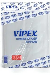 HAZIR KİTAP KABI YAPIŞKANLI VİPEX 10 LU 1 PAKET