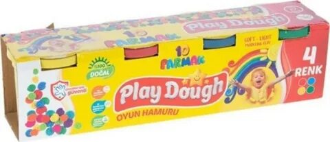 Play Dough Oyun Hamuru 4 Renk