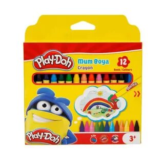 Play-doh Silinebilir Mum Boya 12 Li