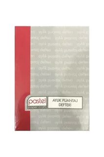 Puantaj Defteri Aylık Küçük Pastel