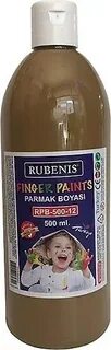 Parmak Boyası 500 Ml Kahverengi Şişe Rubenis