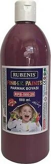 Parmak Boyası 500 Ml Mor Şişe Rubenis