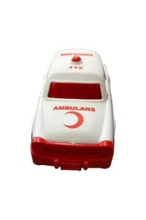 AMBULANS METAL KIRMIZI