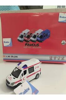 AMBULANS METAL MAVİ