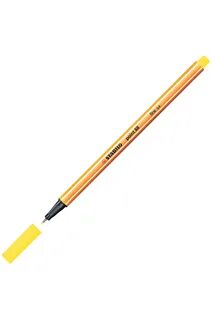 Color Keçeli Kalem İnce Uçlu 0.4 Mm Sarı