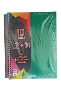 Ayraçlı Defter 7+3 Pp Kapak 300 Yaprak