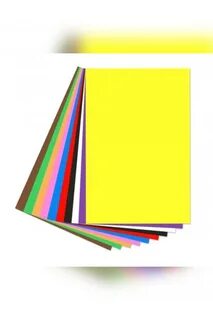 Fon Kartonu 10 Renk 48x68 Single Color