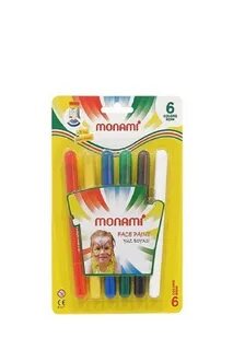 Monami Yüz Boyası 6 Renk