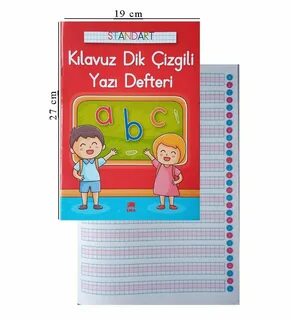 Güzel Yazı Defteri Standart Dik Çizgili Ema Küçük
