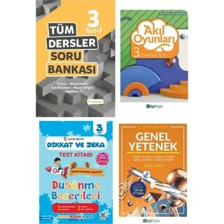 Tüm Dersler Soru Bankası Bilsem Yayınları 3 Sınıf