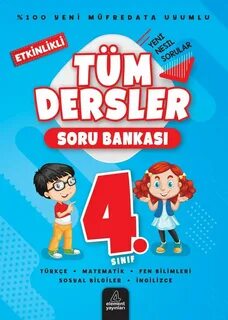Tüm Dersler Soru Bankası Element Yayınları 4 Sınıf