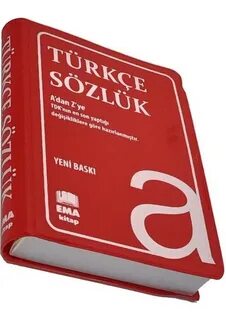 EMA PP KAPAK TÜRKÇE SÖZLÜK 1 ADET