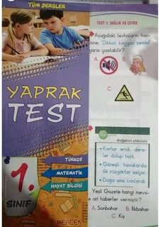 Yaprak Test Mercek Yayınları 3 Sınıf