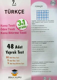 Sbs Türkçe Yaprak Test 42 Test 7 Sınıf Zirve Yayınları