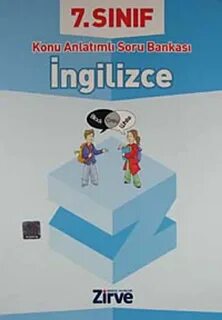 İngilizce Konu Testi Zirve Yayıncılık 7 Sınıf